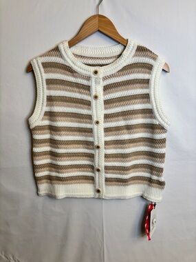NWT CIDER Button Up Vest